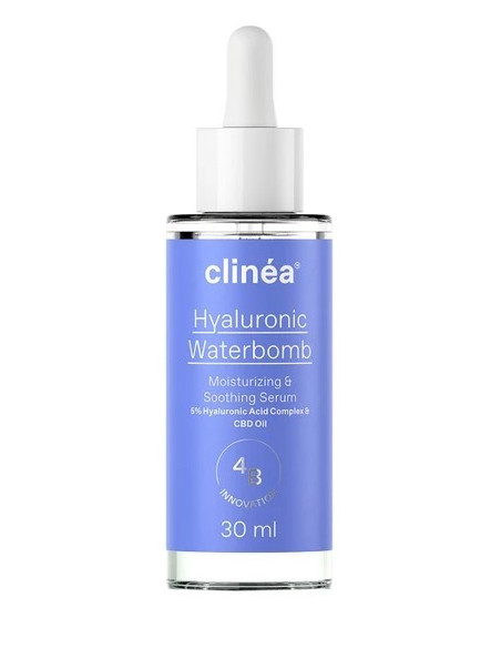 Clinea Hyaluronic Waterbomb Moisturizing  Soothing Serum 15ml