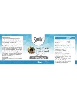 Smile Magnesium Liposomal 30 κάψουλες