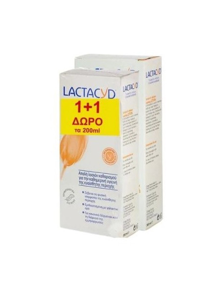 Lactacyd Classic Intimate Washing Lotion 300 ml + 200 ml