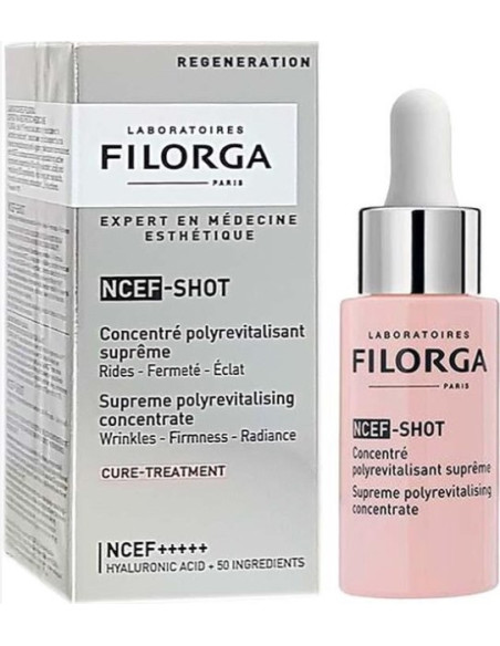 Filorga NCEF-Shot Supreme Polyrevitalising Concentrate Αντιγηραντικός Ορός Προσώπου 15ml