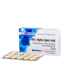 VIOGENESIS R(+) - Alpha Lipoic Acid 250mg 30caps