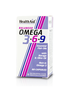 Health Aid Omega 3-6-9 - Λιπαρά οξέα (60caps)