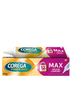 Corega Max Seal Hold+Comfort Στερεωτική Κρέμα Οδοντοστοιχιών, 40g