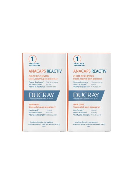 Ducray Πακέτο Προσφοράς Anacaps Expert Chronic Hair Loss 2x30caps