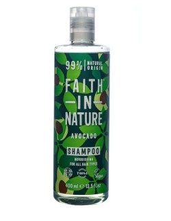 FAITH IN NATURE Shampoo Avocado Σαμπουάν Με Έλαιο Αβοκάντο, 400ML
