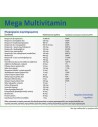 Natural Vitamins Mega Multivitamin, 60tabs