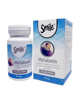 Smile Melatonin Μελατονίνη, 60caps