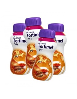 Nutricia Fortimel Jucy Τρόφιμο με Γεύση Πορτοκάλι, 4x200ml