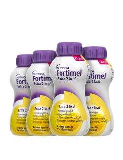 Nutricia Fortimel Extra 2 Kcal Τρόφιμο με Γεύση Βανίλια, 4x200ml