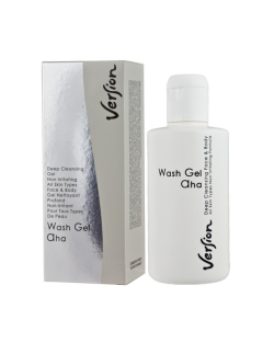Version Derma Wash Gel AHA Ειδικό Τζελ Καθαρισμoύ Προσώπου & Σώματος, 200 ml