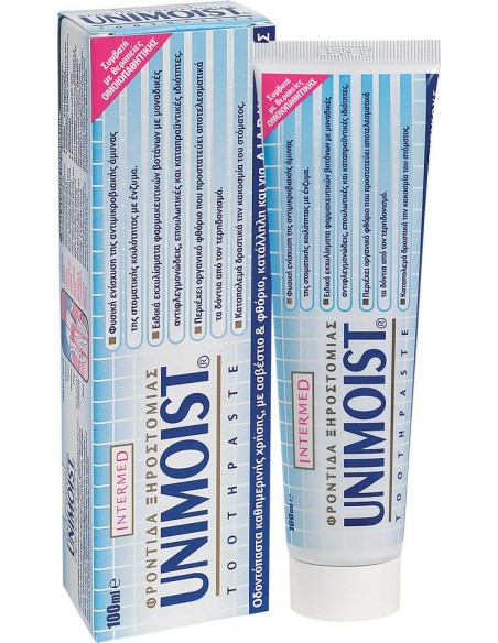 Intermed Unimoist Intermed Unimoist Toothpaste για τη Φροντίδα της Ξηροστομίας 100 ml100 ml