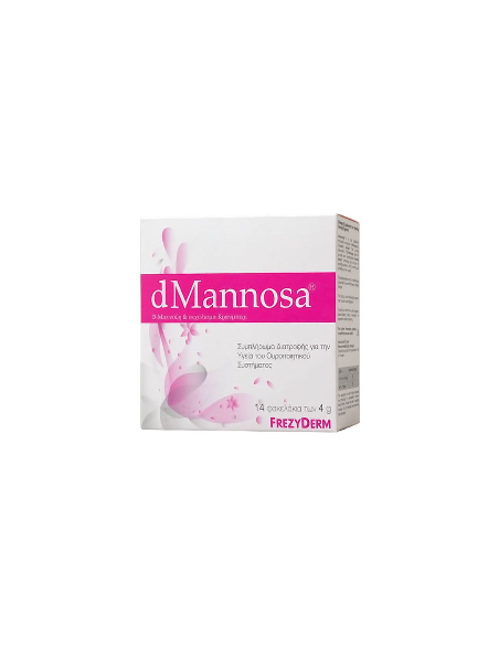 Frezyderm dMannosa & Cranberry Extract D-Μαννόζη & Εκχύλισμα Κράνμπερι, 14x4gr