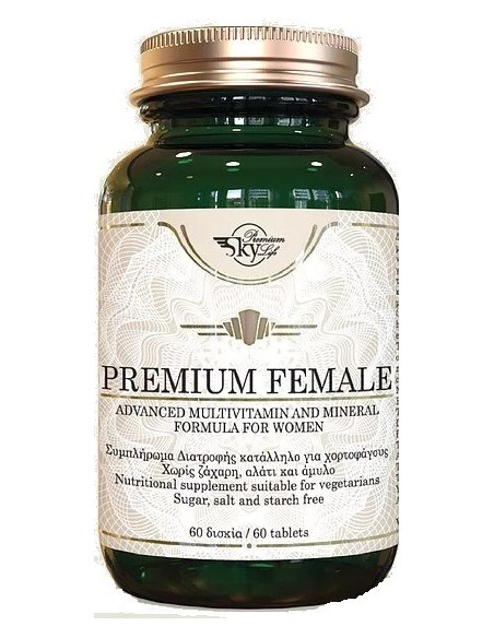 Sky Premium Life Premium Female Πολυβιταμίνη Για Γυναίκες, 60tabs