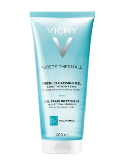 Vichy Purete Thermale Fresh Cleansing Gel Καθαρισμού Προσώπου & Ματιών, 400ml