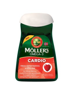 Mollers Omega-3 Cardio Συμπυκνωμένο ιχθυέλαιο, 60caps