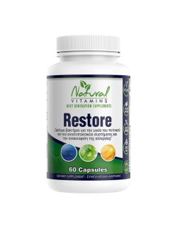 Natural Vitamins Restore - Προβιοτικά 60caps