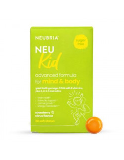 Neubria NEU Kid Παιδική Πολυβιταμίνη με Γεύση Φράουλα-Λεμόνι 30 ζελεδάκια