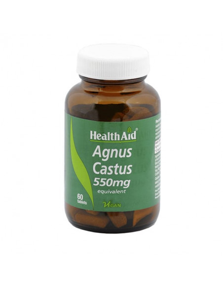 Health Aid Agnus Castus 550mg Συμπλήρωμα Διατροφής για Γυναίκες 60tabs
