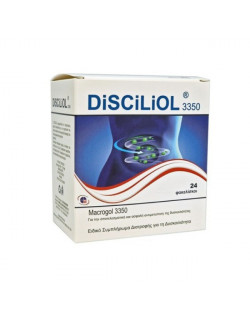 Medichrom Disciliol Macrogol 3350 Συμπλήρωμα Διατροφής Για Την Αντιμετώπιση Της Δυσκοιλιότητας 24sackets