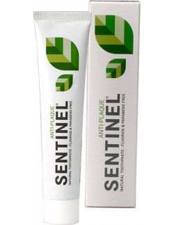 Nopalia Sentinel Toothpaste Antiplaque Φυσική οδοντόκρεμα ολικής προστασίας δοντιών και ούλων 75ml