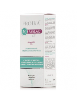 Froika AC Azelaic Gel 10% Κρέμα Τζελ Για Δέρμα Με Τάση Ακμής 30 ml