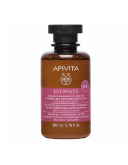 Apivita Intimate Plus cleansing gel tea tree & propolis Gel καθαρισμού ευαίσθητης περιοχής με tea tree και πρόπολη 200 ml