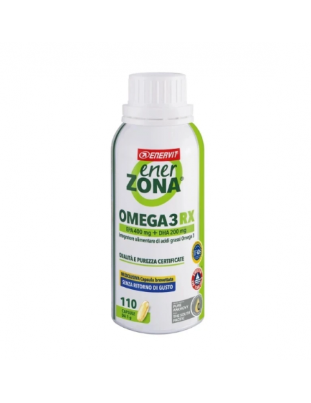 Enervit EnerZona Omega 3 RX Συμπλήρωμα διατροφής Ω3 110Caps