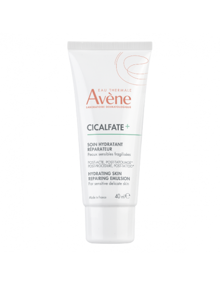 Avene Cicalfate Emulsion Reparatrice Επανορθωτική Κρέμα Μετά από Τατουάζ και Δερματολογικές Διαδικασίες 40ml