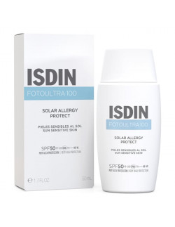 Isdin Fotoultra 100 Solar Allergy Protect Αντηλιακό Προσώπου για την φωτοευαισθησία SPF50+ 50 ml