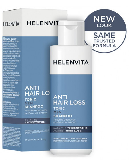 Helenvita Anti Hair Loss Tonic Men Shampoo τονωτικό σαμπουάν ανδρών κατά της τριχόπτωσης 200ml