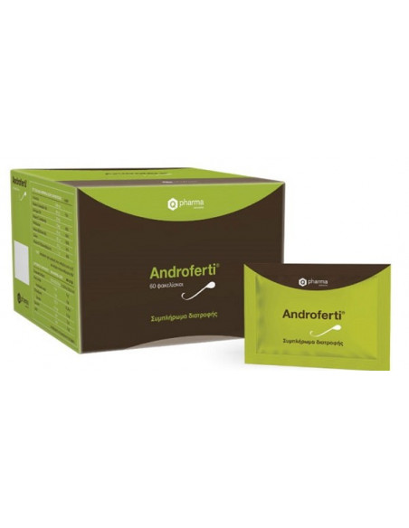 Androferti Συμπλήρωμα Διατροφής για την Βελτίωση της Ανδρικής Γονιμότητας 60sachets
