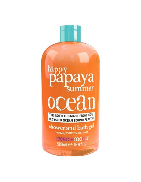 Treaclemoon Happy Papaya Summer Αφρόλουτρο με Άρωμα Παπάγια, 500ml