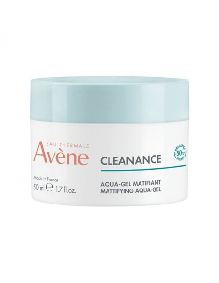 Avene Cleanance Mattifying Aqua-Gel Ενυδατική Κρέμα Προσώπου για Ματ Αποτέλεσμα 50ml