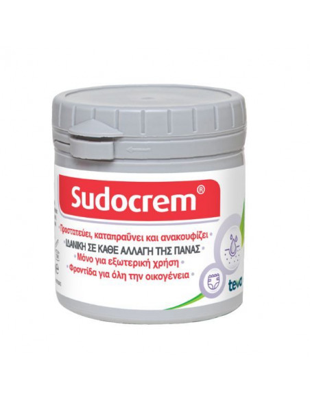 Sudocrem Cream Προστατευτική Κρέμα Για Όλη Την Οικογένεια 125gr