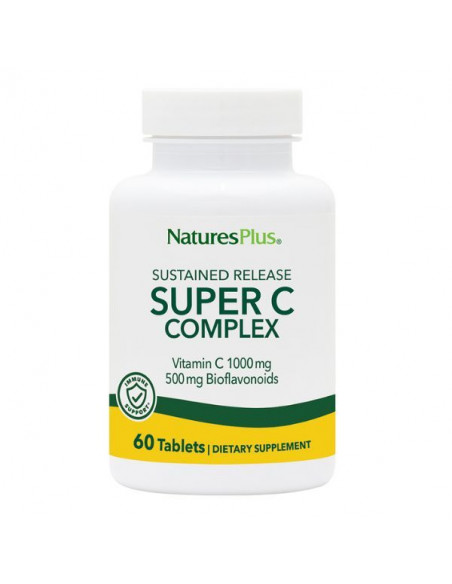 Nature's Plus Super C Complex Βιταμίνη C και βιοφλαβονοειδή 60tabs