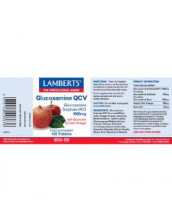 Lamberts Glucosamine QCV Συμπλήρωμα Διατροφής για τις Αρθρώσεις 120tabs