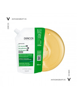 Vichy Dercos Anti Dandruff Eco Refill Σαμπουάν κατά της Πιτυρίδας για Κανονικά Μαλλιά 500ml