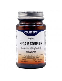 Quest Mega B Complex, 30 Tabs