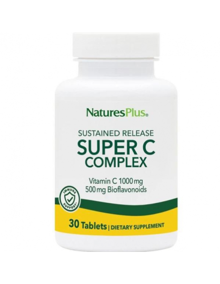 Nature's Plus Super C Complex Βιταμίνη C και βιοφλαβονοειδή 30tabs