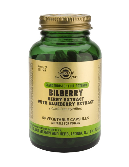 Solgar BilBerry Berry Extract Veg.Caps 60s