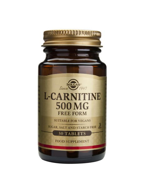 Solgar L-Carnitine  500mg Tabs 30s