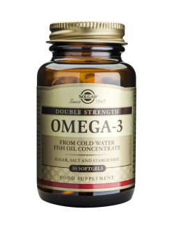 Solgar Omega-3 Double Strength Softgels  30s