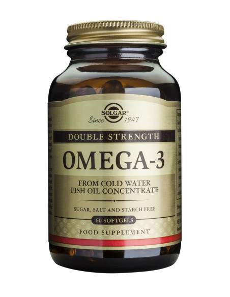 Solgar Omega-3 Double Strength Softgels  60s