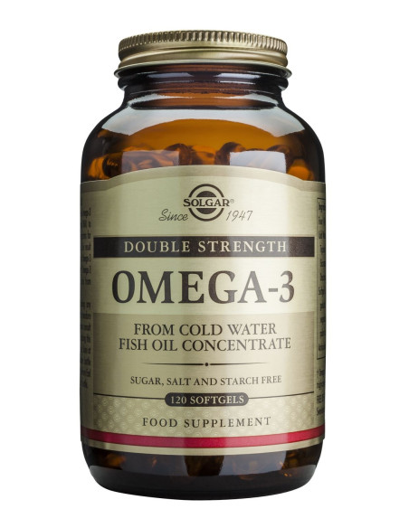 Solgar Omega-3 Double Strength Softgels 120s