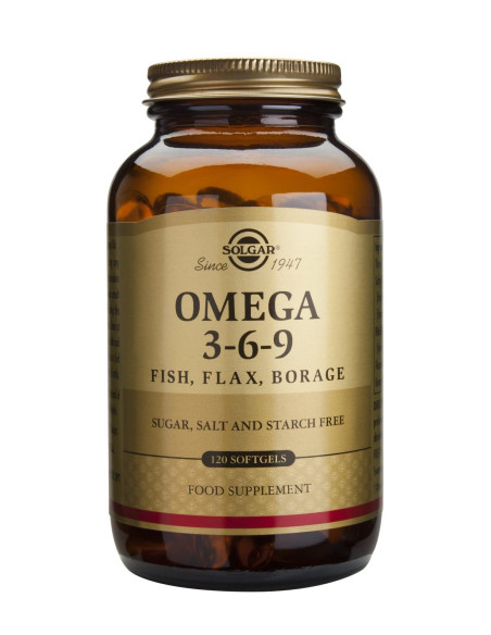 Solgar Omega-3-6-9 Softgels 120s