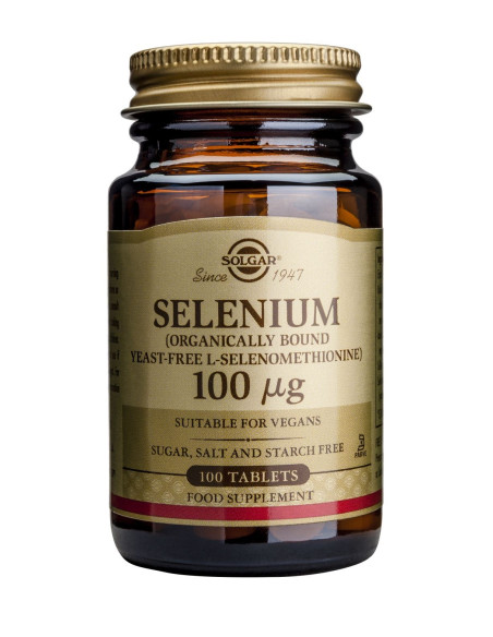 Solgar Selenium 100ug tabs 100s
