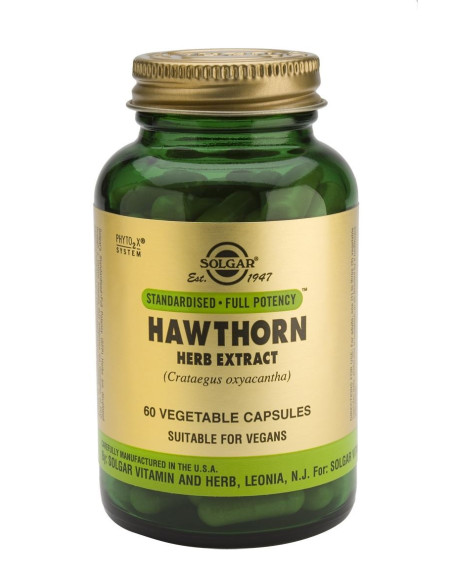 Solgar SFP Hawthorn Herb Extract Veg.Caps 60s