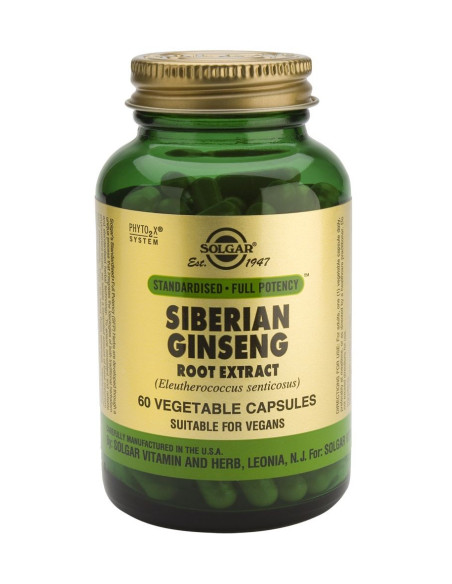 Solgar Siberian Ginseng Root Extract Veg.Caps 60s