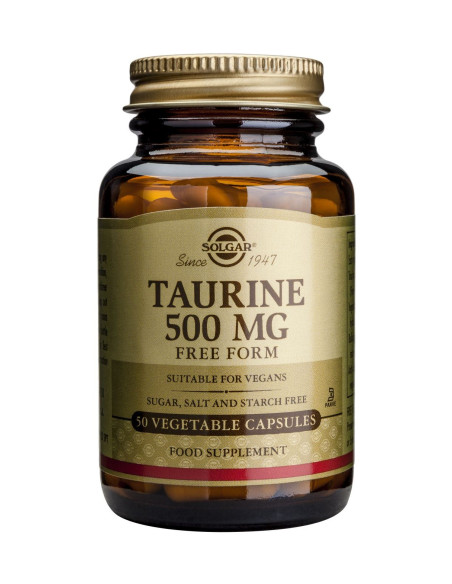 Solgar Taurine 500mg Veg.Caps 50s