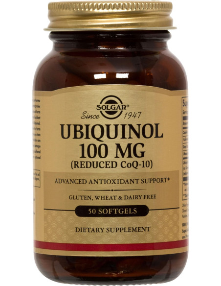 Solgar Ubiquinol 100mg 50Softgels